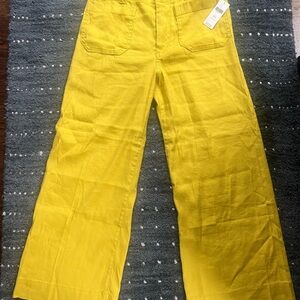 Collette Linen Crop - Anthro Fave!